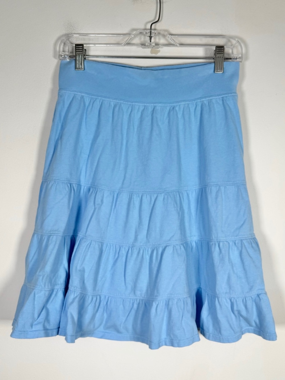 Fresh Produce Women’s Size Small Pull On Tiered Skirt 100% Cotton Made in USA